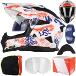 Kask LS2 MX702 Pioneer II Fantasy M.Wh.R.B.
