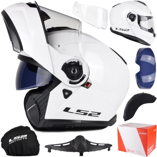 Przejdź do produktu Kask LS2 FF908 Strobe II Solid White