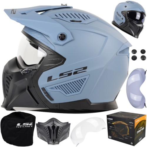 Przejdź do produktu Kask LS2 OF606 Drifter Solid M. Misty Bl