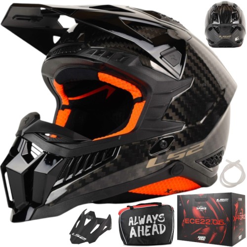 Przejdź do produktu Kask LS2 MX703 C X-Force Carbon