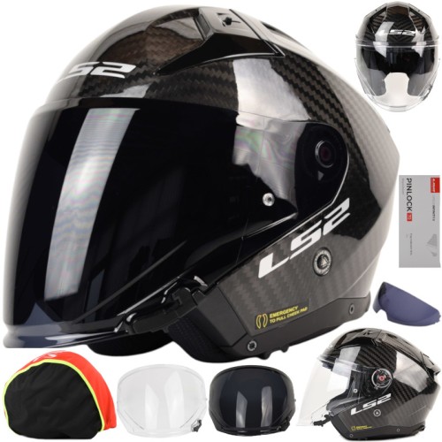 Przejdź do produktu Kask LS2 OF603 Infinity II Carbon Solid