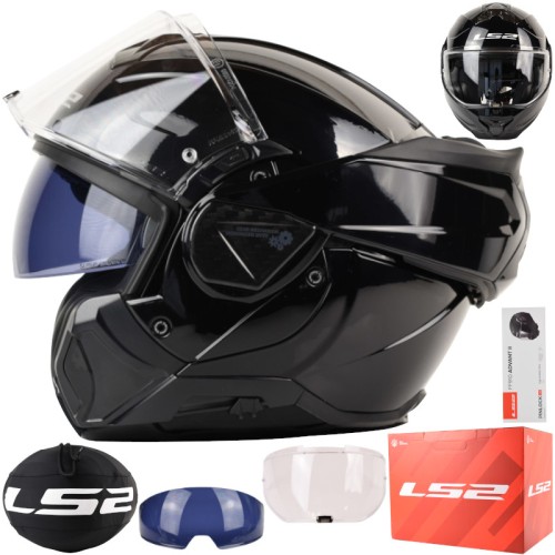 Przejdź do produktu Kask LS2 FF910 Advant II Solid Gloss Black