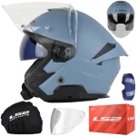 Kask LS2 OF618 Verso II Solid Misty Blue