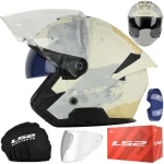 Kask LS2 OF618 Verso II Aqua Ivory