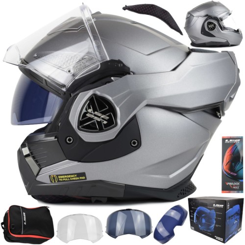 Przejdź do produktu Kask LS2 FF901 Advant X Solid Matt Titanium