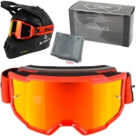 Gogle LS2 Charger Czerwone