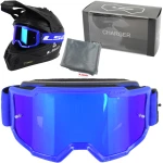 Gogle LS2 Charger Niebieskie