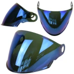 Szyba do kasku LS2 OF616 AIRFLOW II Lust. Niebiesk