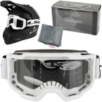 Gogle LS2 Charger Białe Clear Visor