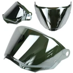 Szyba do kasku LS2 MX701 EXPLORER Lust. Srebrna