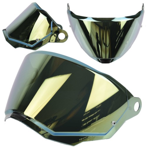Przejdź do produktu Szyba do kasku LS2 MX701 EXPLORER Lust. Złota