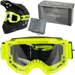 Gogle LS2 Charger Żółte Clear Visor