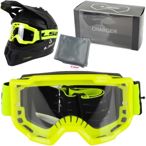 Przejdź do produktu Gogle LS2 Charger Żółte Clear Visor