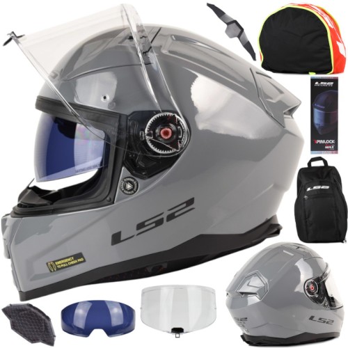 Przejdź do produktu Kask LS2 FF811 Vector II Solid Nardo Grey