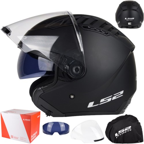 Przejdź do produktu Kask LS2 OF600 Copter II Matt Black