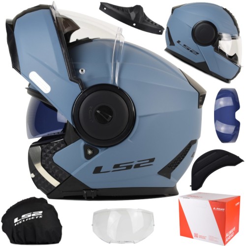 Przejdź do produktu Kask LS2 FF902 Scope II Matt Misty Blue