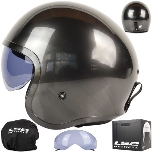 Przejdź do produktu Kask LS2 OF599 Spitfire II Jeans Titanium