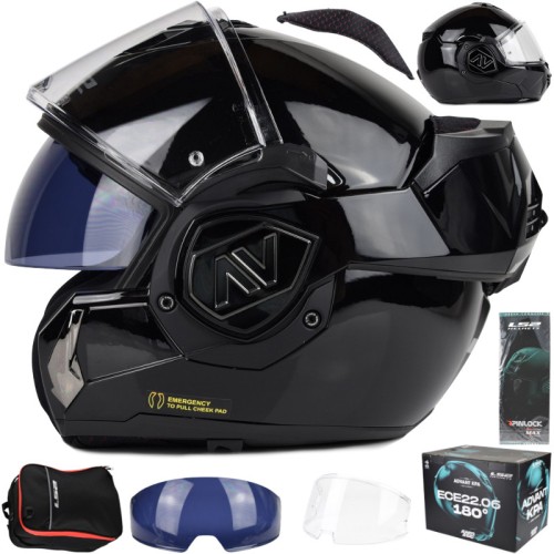 Przejdź do produktu Kask LS2 FF906 Advant Solid Black