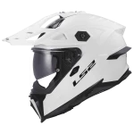 Kask LS2 MX707 Explorer Evo Solid Gloss White