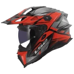 Kask LS2 MX707 Explorer Evo Talux Gloss Red