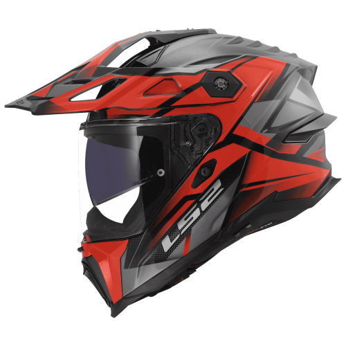 Przejdź do produktu Kask LS2 MX707 Explorer Evo Talux Gloss Red